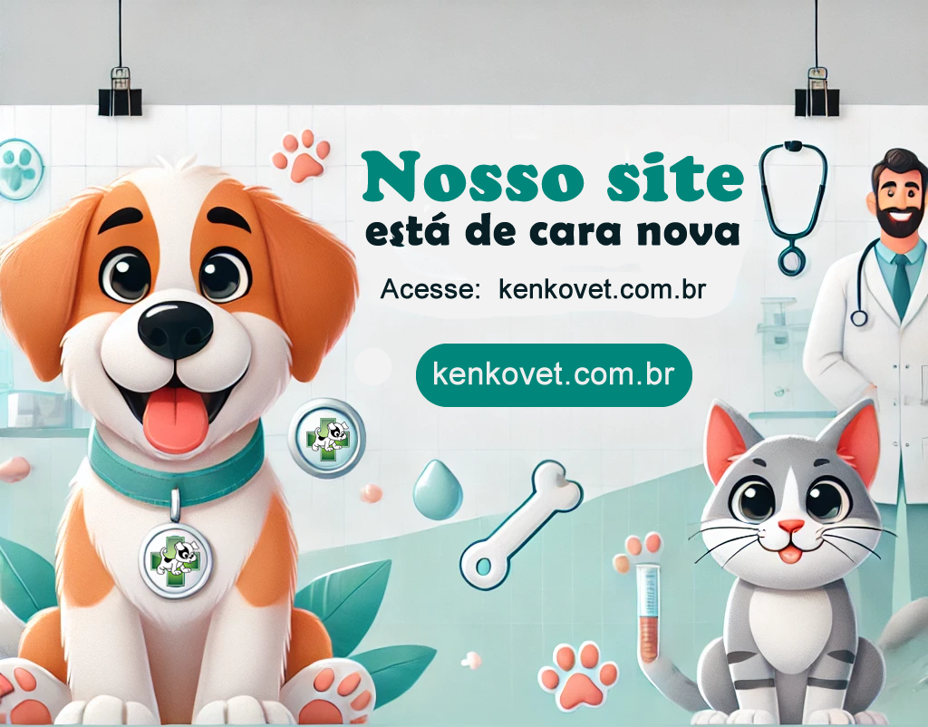 Nosso site está de cara nova - KenkoVet